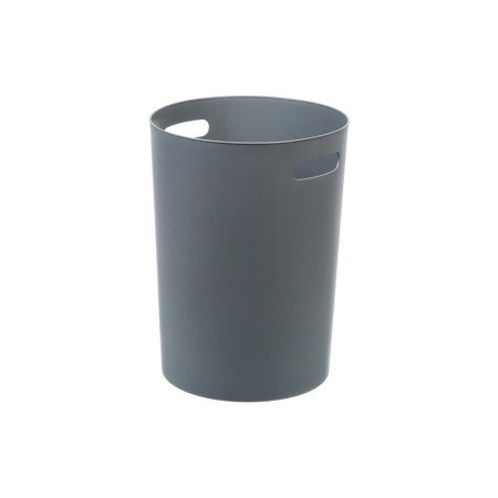Контейнер для мусора 12л пластик SТИЛЪ темно-серый (20)