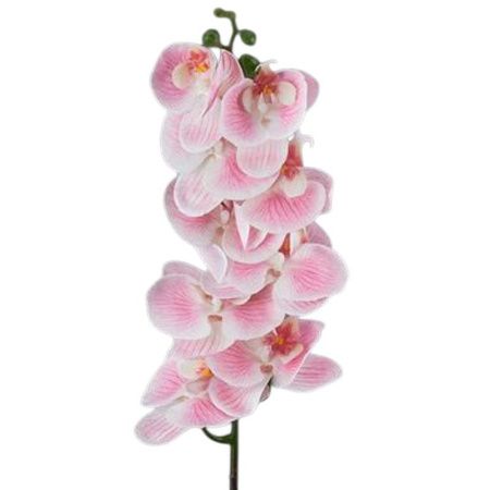 Цветы искусственные Орхидея белая 97*10см