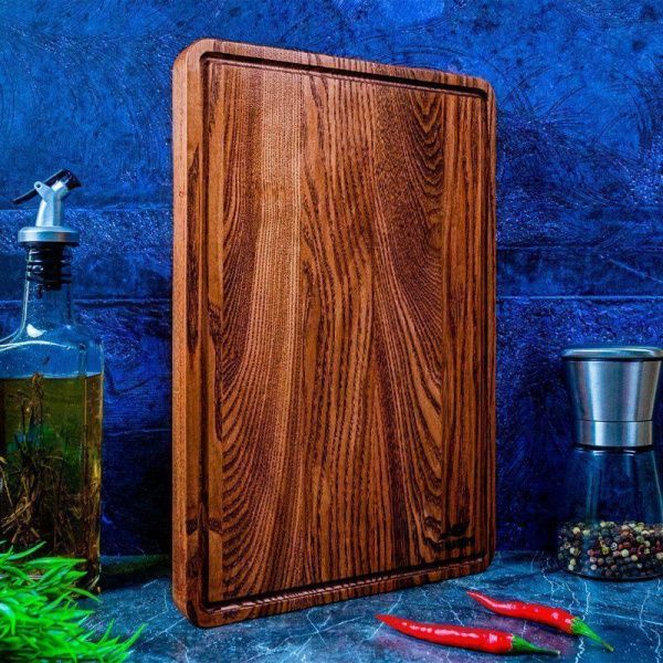 Доска разделочная 30*20*2см дуб прямоугольная TIMBERRY (1)