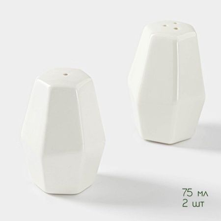 Набор для специй 4пр (солонка, перечница, салфетница, емкость д/зубочисток) фарфор на дерев подставк