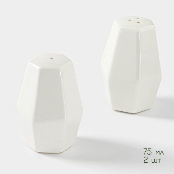 Набор для специй 4пр (солонка, перечница, салфетница, емкость д/зубочисток) фарфор на дерев подставк