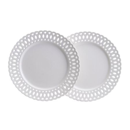 Тарелки мелкие набор 2шт 26*2,5см фарфор Style обеденные (12)