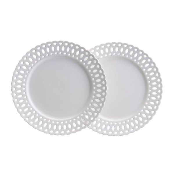 Тарелки мелкие набор 2шт 26*2,5см фарфор Style обеденные (12)