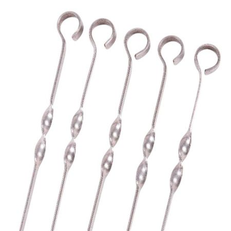 Шампур плоский 400*12*1,5мм металл 2К-355 (20)