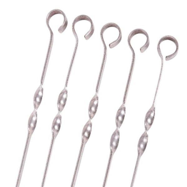 Шампур плоский 400*12*1,5мм металл 2К-355 (20)