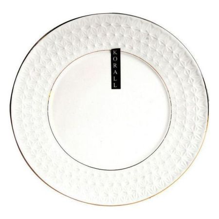 Тарелка мелкая 16,5см керамика СНЕЖНАЯ КОРОЛЕВА десертная S228817-A  /з (6/48)