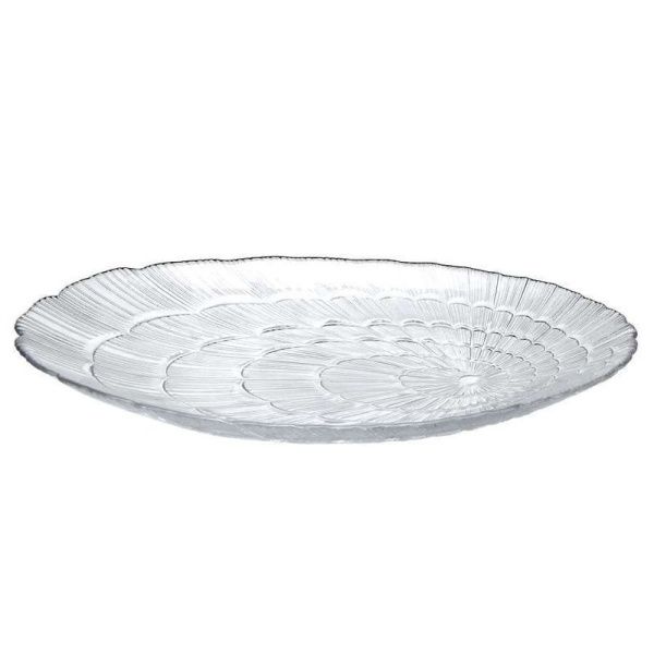 Тарелка мелкая 14,7*24см стекло АТЛАНТИС (12)
