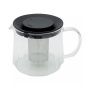 Чайник заварочный 1000мл стекло Ain с мет.ситом (12)