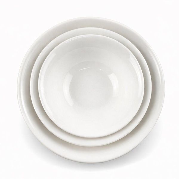 Салатник 1,6л 23*7см фарфор 53/55 JC-8185 (6/30)