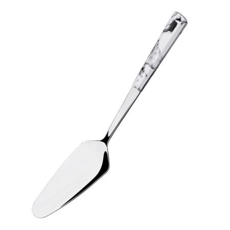 Лопатка для торта 26*6см раб.поверхность 12см нерж.сталь Marmo Bianco с пласт.ручкой 93-TO-MB-05 (2)