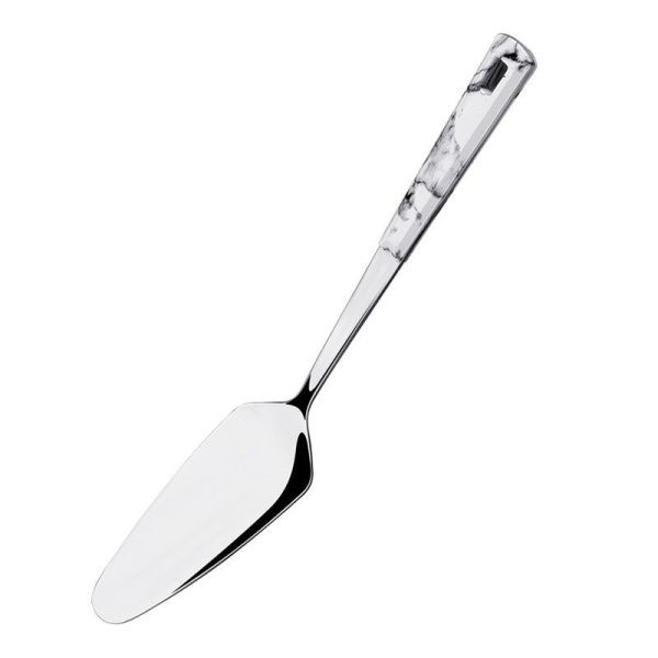 Лопатка для торта 26*6см раб.поверхность 12см нерж.сталь Marmo Bianco с пласт.ручкой 93-TO-MB-05 (2)