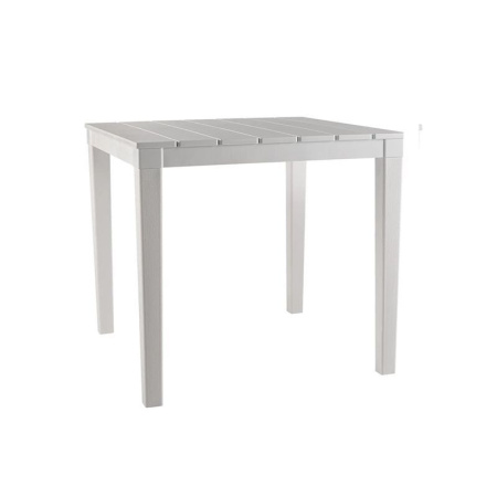 Стол квадратный 80*80см пластик ПРОВАНС на 4-х опорах h70см белый (1)