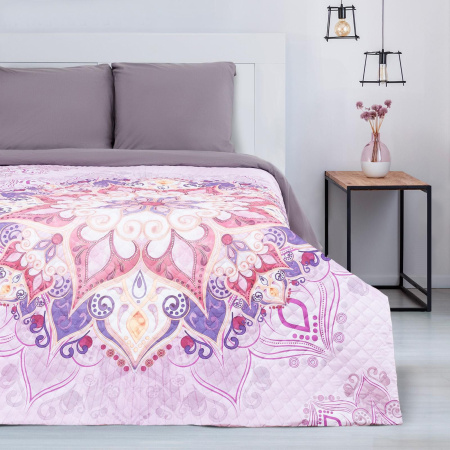 Покрывало евро 230*210 микрофибра Этель Mandala 5092830