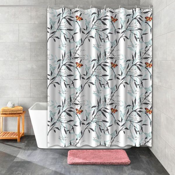 Штора для ванной 180*180см полиэстер (24)