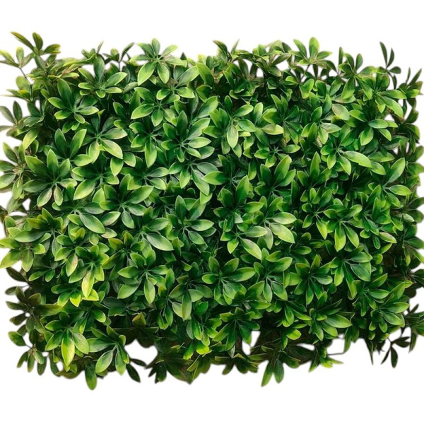 Трава искусственная пластик 40*60см Листок удачи (30/40)