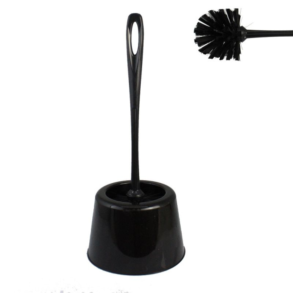 Ершик туалетный пластик Rambai Full Black черный (26) 221321430/01