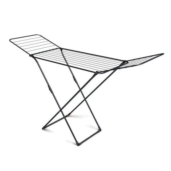 Сушилка для белья напольная 18м 177*53,5*102см металл складная черная СБ1MINI (6)