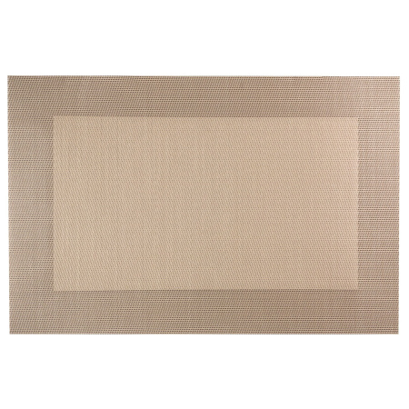 Салфетка сервировочная 30х45см ПВХ серая глянец JC-678серг (240)