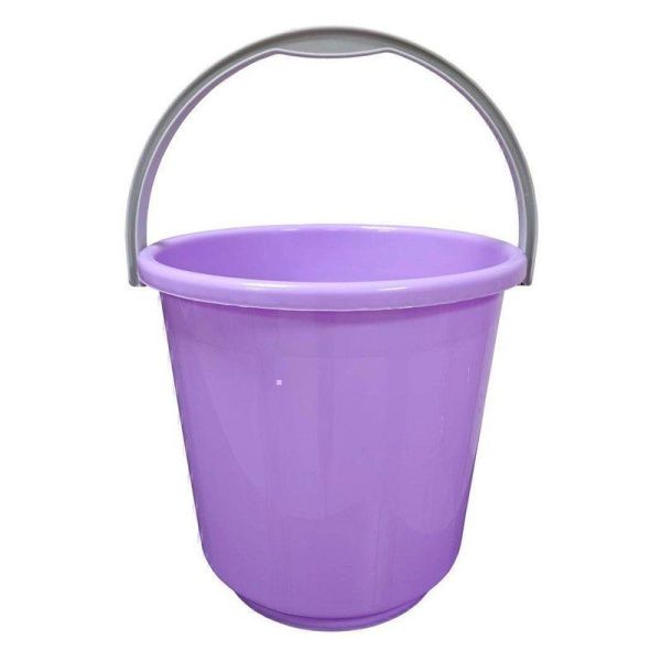 Ведро 15л пластик пищевое сиреневое ВП15-01 (10)