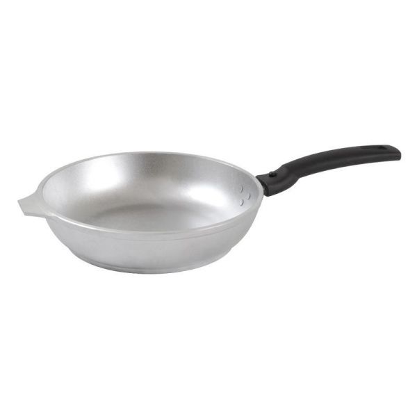 Сковорода 26см h6см алюминий без крышки съемной руч. (10)-с263