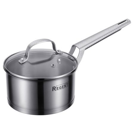 Ковш 1,7л h8,5см нерж.сталь Sirena со стекл.крышкой 16см 65-0116 (6)