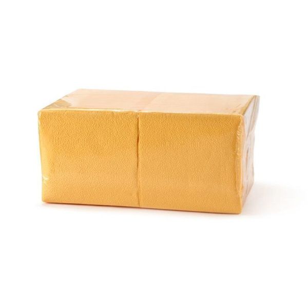 Салфетки бумажные НОВИНКА 400шт 24*24см желтые (9)