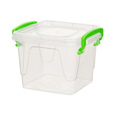 Контейнер пищевой 550мл пластик FRESH BOX квадратный (96)