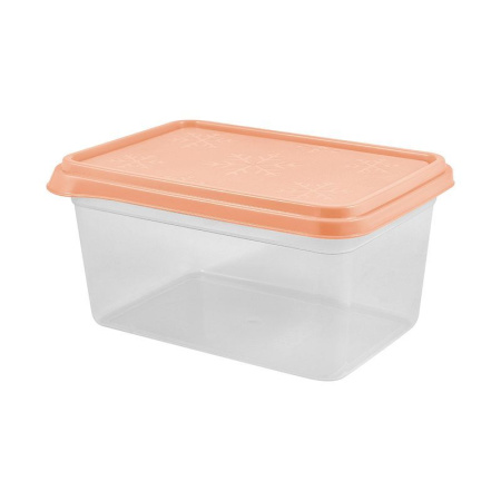 Контейнер пищевой 2,4л пластик BERGEN персиковая карамель (19)