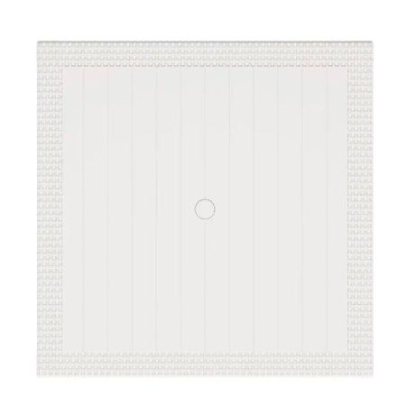 Стол пластик Ротанг-плюс 94*94*74см белый (1)