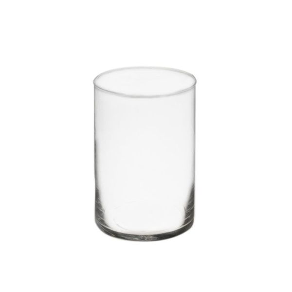 Ваза для цветов h15см d10см стекло АРМАНДС-2 Цилиндр (9)