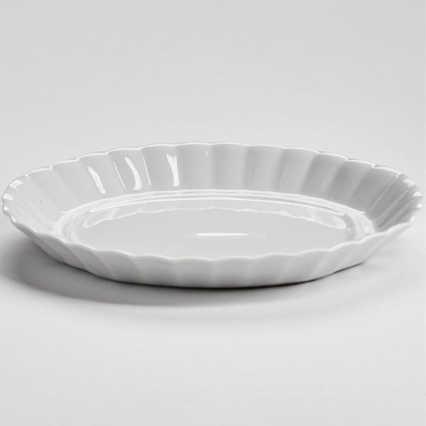 Масленка 600мл фарфор БЕЛЬЕ Тюльпан (8)