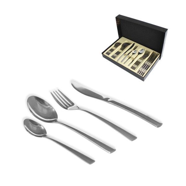 Набор столовых приборов 24пр нерж.сталь