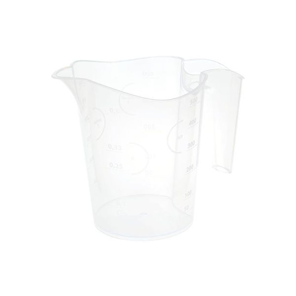 Мерный кувшин 500мл пластик 150*90*125мм прозрачный (20)