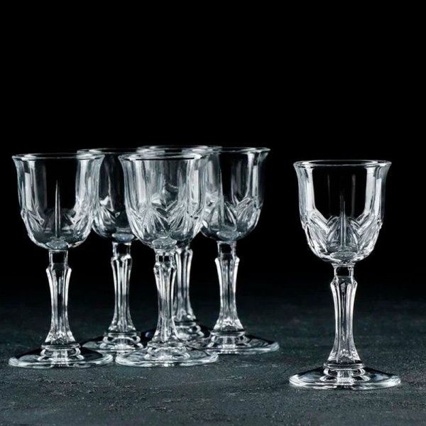 Рюмки набор 6шт 58мл стекло КАРАТ (8)