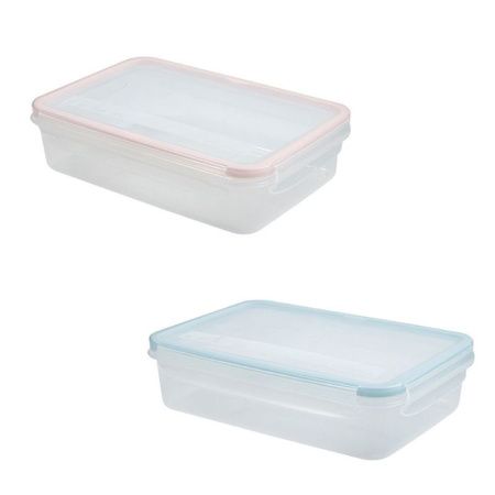 Контейнер пищевой 1л 201*131*64мм пластик ЭКСТРА ЛОК Light M герметичный (12)