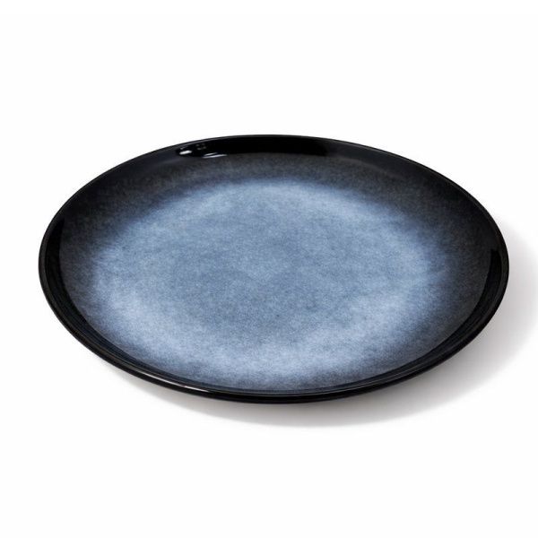 Тарелка мелкая 19,5см керамика Fore me синяя дымка (30) JC-17263