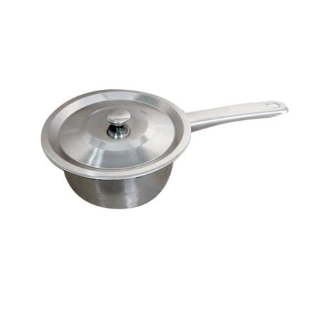 Ковш 1,7л нерж.сталь мет.крышка 19см с мет.ручкой (80)