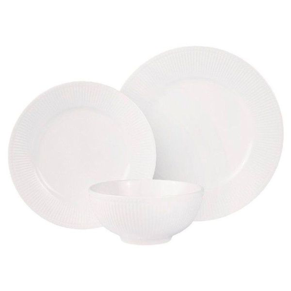 Столовый набор 12пр на 4 персоны фарфор Белый шоколад (2)