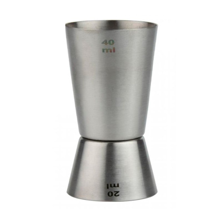 Джиггер 20/40мл нерж.сталь 0226 (144)