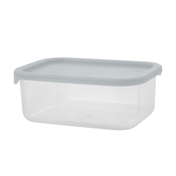 Контейнер пищевой 1л 178*127*55мм пластик Sugar&Spice прямоугольный с гибкой крышкой трюфель (15)