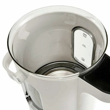 Чайник-термос 3л стекло DЕLTA LUX DE-1701 LCD дисплей, 1600 Вт, 13 режимов поддерж. t, белый  (4)