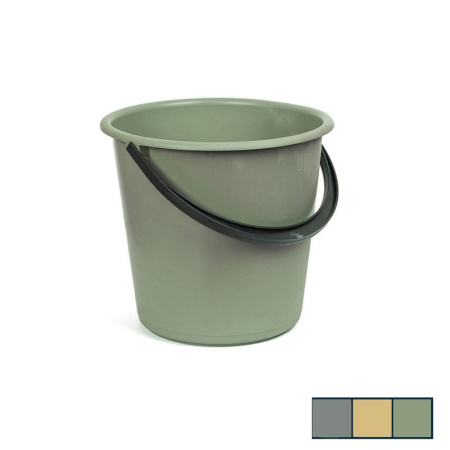 Ведро 10л пластик мерное эконом (микс) пищевое (450/1) (10)