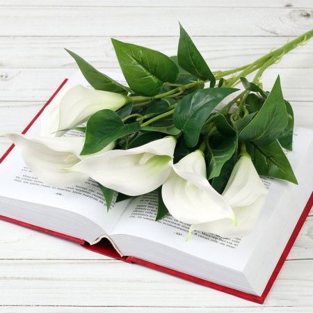 Цветы искусственные Букет калл 36см GT41-5 (60/480)