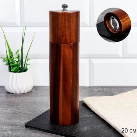 Мельница для специй 20см дерево акация JS-E00A3-20 (64)