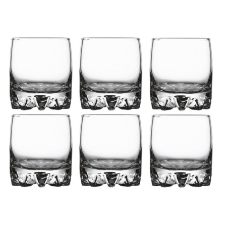 Стаканы для виски набор 6шт 315мл стекло СИЛЬВАНА (8)