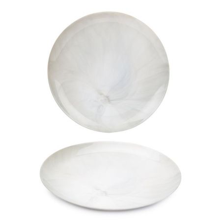 Тарелка мелкая 19см стеклокерамика ДИВАЛИ МАРБЛ ГРАНИТ десертная P9834 (24)