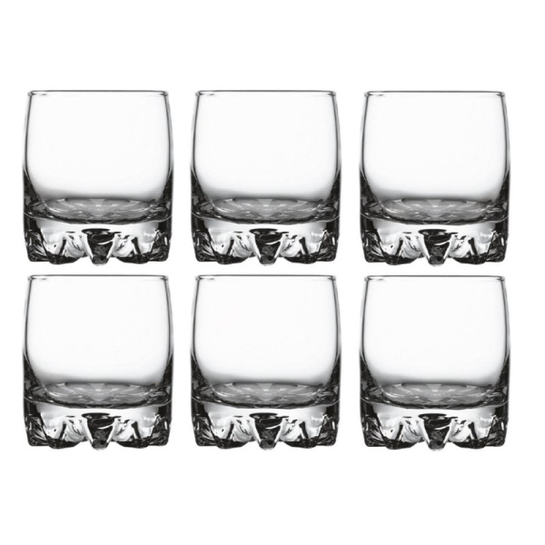 Стаканы для виски набор 6шт 315мл стекло СИЛЬВАНА (8)
