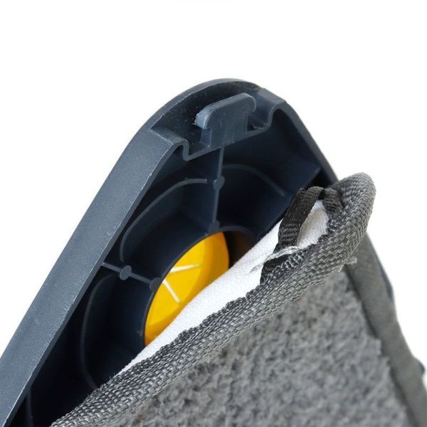 Швабра с отжимом с плоской насадкой микрофибра Треугольник 27*27*105см HL-8 (30)