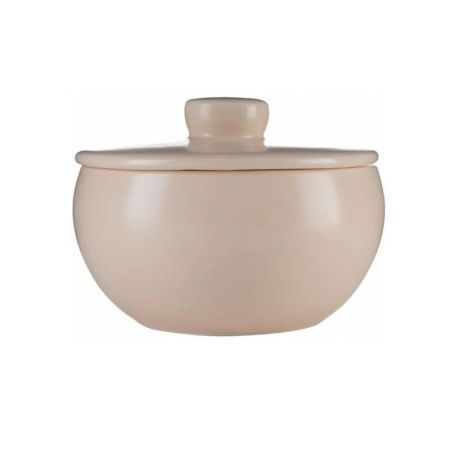 Сахарница 200мл керамика BILLIBARRI LESS MATT APRICOT (6)