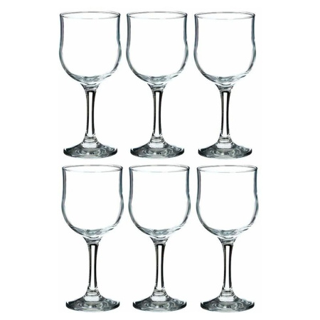 Бокалы для вина красного набор 6шт 240мл стекло ТЮЛИП (4)